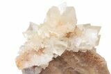 Cave Calcite Stalactite with Fluorescent Calcite - Wenshan Mine #223524-4